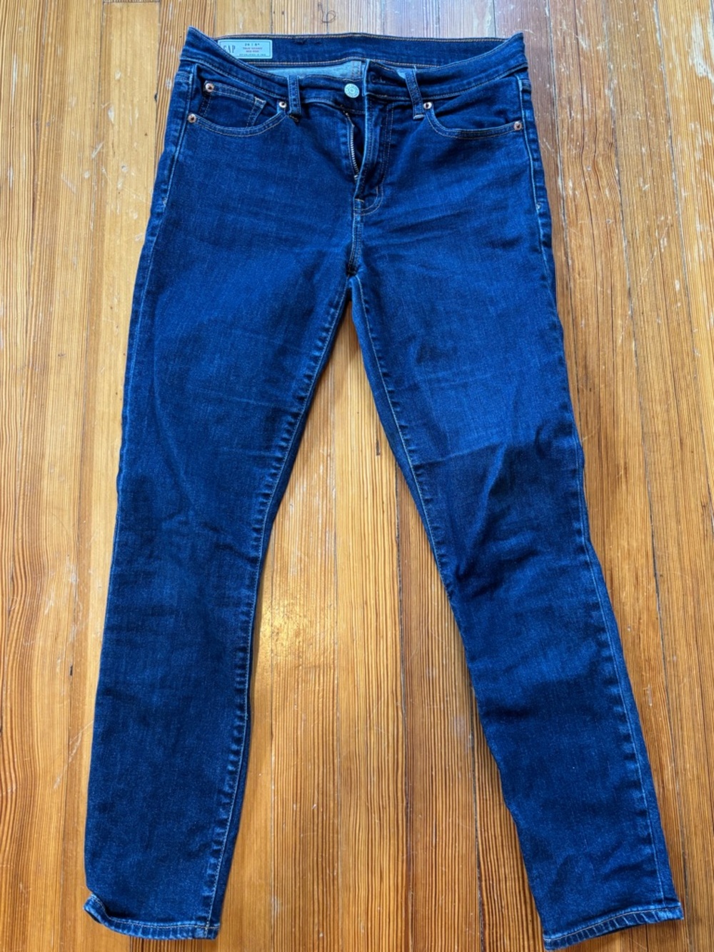 Dark Blue GAP Women's Skinny Jeans
